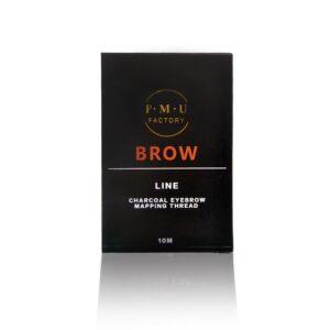 PMU FACTORY Brow Line Charcoal Eyebrow Mapping Thread